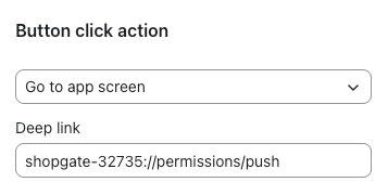 Klaviyo Permission Beispiel