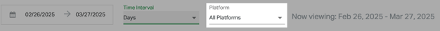 Platform selection