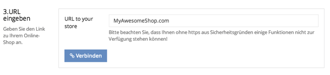 Shopware4.URL Eingabe